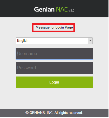 login-page-message